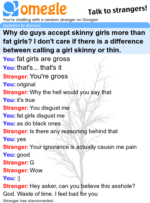 Do skinny guys dating fat chicks